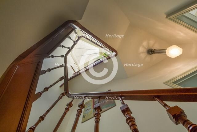 Maison Strauven, Brussels, Belgium, (1905), c2014-2017. Artist: Alan John Ainsworth.