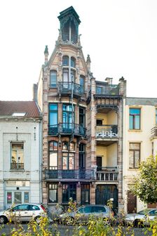 Maison Van Dijck, 85 Bld. Clovis, (1900), c2014-2017. Artist: Alan John Ainsworth