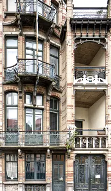 Maison Van Dijck, 85 Bld. Clovis, (1900), c2014-2017. Artist: Alan John Ainsworth