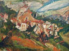 Maisons à Céret, c1920. Creator: Soutine, Chaim (1893-1943)