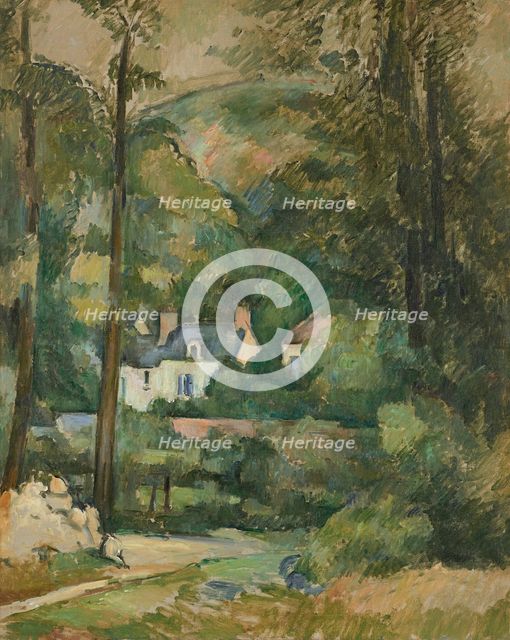 Maisons au Chou, à Pontoise, c1881. Creator: Cézanne, Paul (1839-1906).