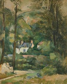 Maisons au Chou, à Pontoise, c1881. Creator: Cézanne, Paul (1839-1906)