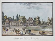 Maisons russes. Café and Restaurant in Catharinhof, 1824