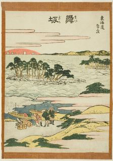 Maisaka, from the series "Fifty-three Stations of the Tokaido (Tokaido gojusan tsugi)", Japan, c1806 Creator: Hokusai
