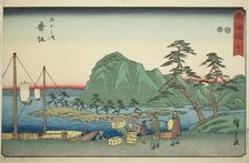 Maisaka—No. 31, from the series "Fifty-three Stations of the Tokaido (Tokaido gojusan..., c.1847/52. Creator: Ando Hiroshige