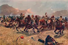 Maiwand: Saving the Guns, 1883 (1906)