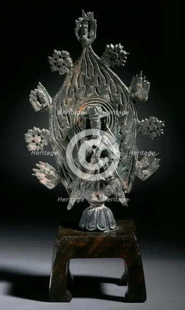 Maitreya (Mile), the Buddha of the Future, between 386 and 470. Creator: Unknown.