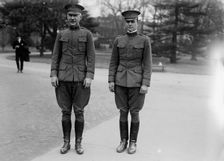 Maj. Gen. Peyton C. March, U.S.A., Chief of Staff, left, 1918. Creator: Harris & Ewing