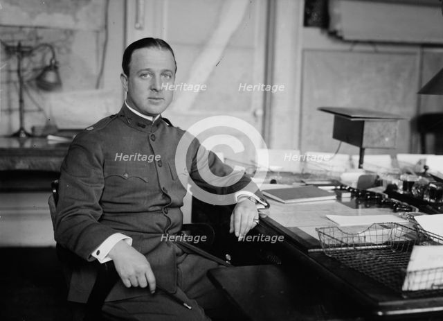 Maj. Jas. A. Blair Jr., 1918. Creator: Bain News Service.