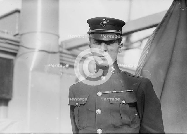 Maj. S.D. Butler in uniform, 1912. Creator: Bain News Service.