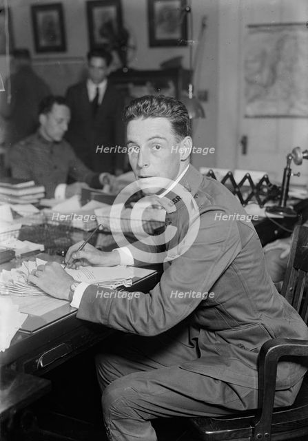 Maj. Walter D. Rogers, 1917 and 1918. Creator: Bain News Service.