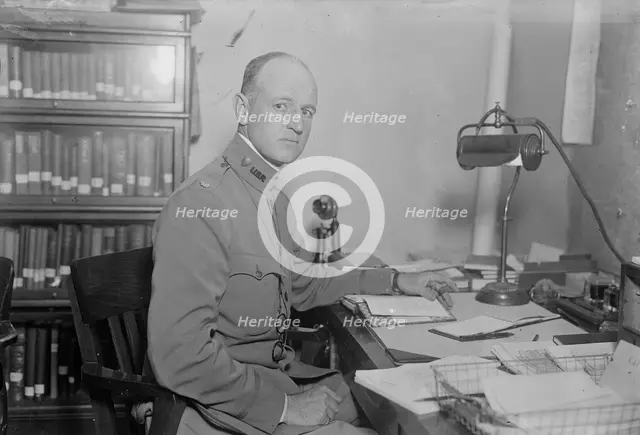 Maj. Willard D. Straight, 1917 or 1918. Creator: Bain News Service.
