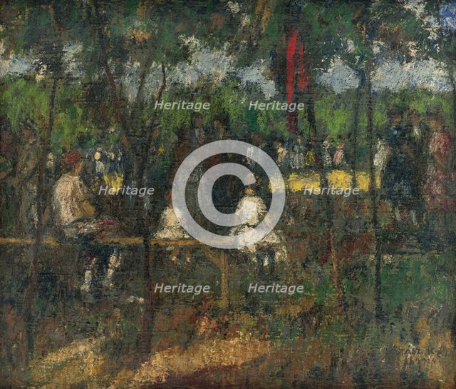 Majáles (festival), 1924. Creator: Karoly Kotasz.