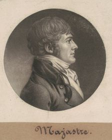 Majastre, 1807. Creator: Charles Balthazar Julien Févret de Saint-Mémin