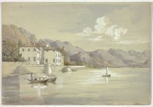 Majolica, Lake Como, September 1841. Creator: Elizabeth Murray