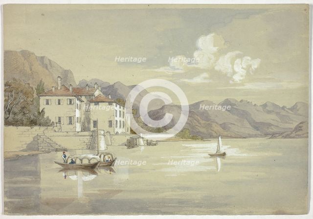 Majolica, Lake Como, September 1841. Creator: Elizabeth Murray.