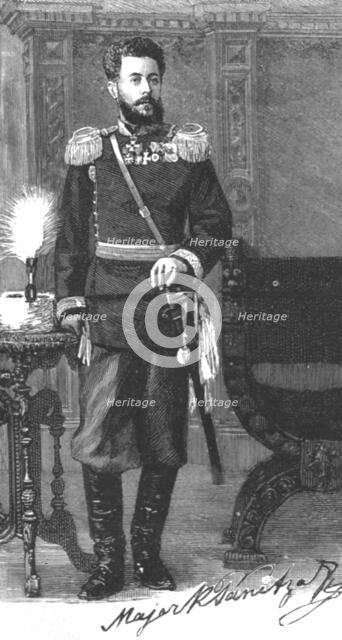 ''Major Constantine Panitza', 1890. Creator: Unknown.