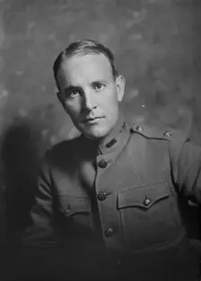 Major Carl B. Ely, portrait photograph, 1919 Jan. 2. Creator: Arnold Genthe