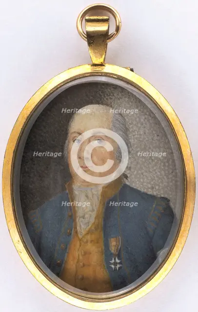 Major Carl Clerck. Creator: Fredrik Sigismund Novisadi.