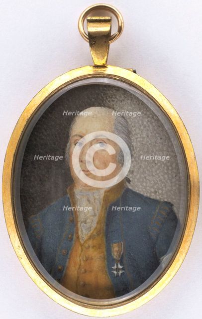 Major Carl Clerck. Creator: Fredrik Sigismund Novisadi.