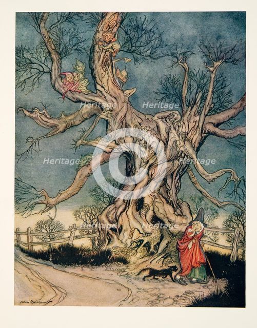 Major Andre's Tree, from The Legend of Sleepy Hollow, 1928.