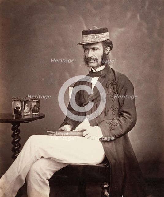 Major Bowie B.A. Mry. Sry. to Lord Canning, Calcutta, 1860. Creator: Unknown.