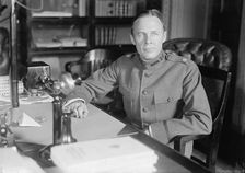 Major Benedict Crowell, U.S.A., Assistant Secretary of War, at Desk, 1917. Creator: Harris & Ewing