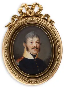 Major C. G. Virgin. Creator: Carl Isak Rylander