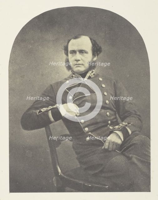 Major Gen'l Charles Ashe Windham, 1855. Creator: Roger Fenton.