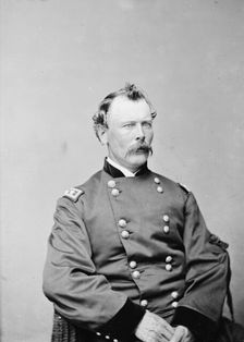 Major General Thomas Casimer Devin, US Army, between 1855 and 1865. Creator: Unknown