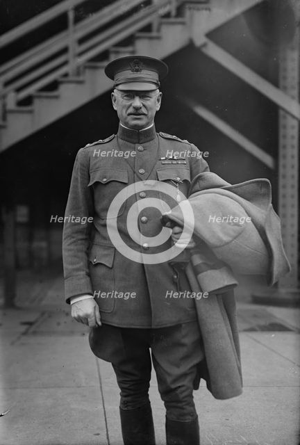 Major General W.G. Haan arriving, 1919. Creator: Bain News Service.
