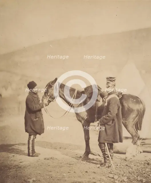 Major General A. H. King, 1855. Creator: Roger Fenton.
