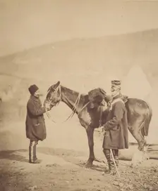 Major General A. H. King, 1855. Creator: Roger Fenton