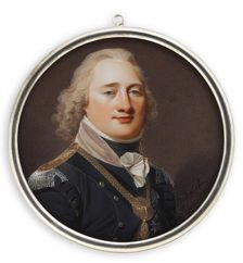 Major General August Fredrik Palmfelt, 1798. Creator: Giovanni Domenico Bossi