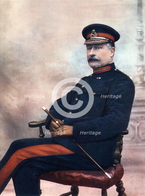 Major-General Charles Edmond Knox, commanding 12th Brigade, South Africa, 1902.Artist: C Knight