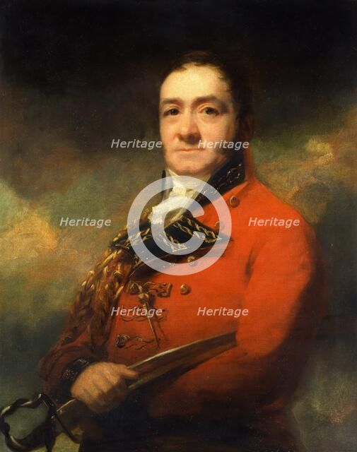 Major General Charles Reynolds, unknown date. Creator: Henry Raeburn.