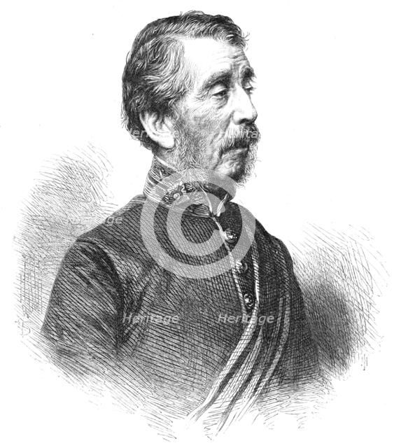 Major-General Edward Charles Frome, Inspector-General of the Royal Engineers, 1868. Creator: Unknown.