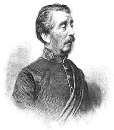 Major-General Edward Charles Frome, Inspector-General of the Royal Engineers, 1868. Creator: Unknown