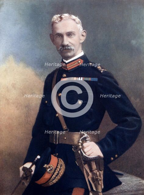 Major-General G Barton, commanding the 6th Infantry Brigade, 1902. Artist: Debenham & Smith