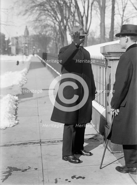 Major General George Washington Goethals, U.S.A.; Governor General of Canal Zone, 1913. Creator: Harris & Ewing.