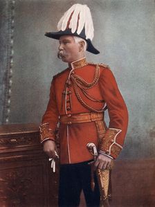Major-General GH Marshall, Commanding Royal Artillery, South Africa Field Force, 1902.Artist: C Knight