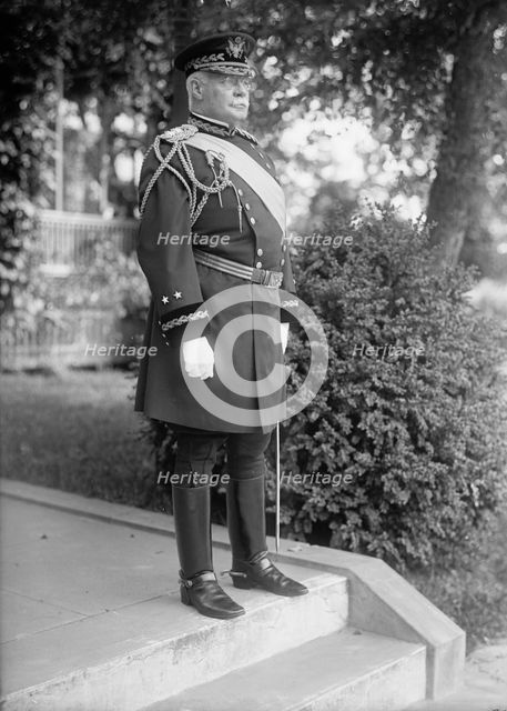 Major General Hugh L Scott, U.S.A., Chief of Staff, 1915. Creator: Harris & Ewing.