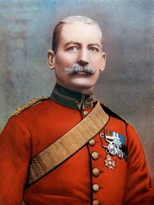 Major-General JBB Dickson, commanding 4th Cavalry Brigade, South Africa Field Force, 1902.Artist: Bassano Studio