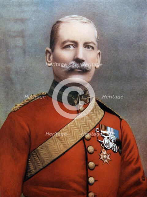 Major-General JBB Dickson, commanding 4th Cavalry Brigade, South Africa Field Force, 1902.Artist: Bassano Studio