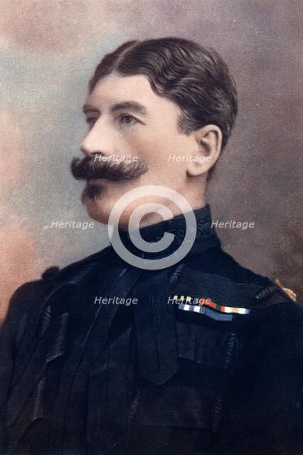 Major-General John Brabazon, commanding Imperial Yeomanry, South Africa, 1902. Artist: HW Barnett