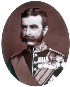 Major-General Lord Chelmsford, British soldier, 1882. Creator: Lock & Whitfield