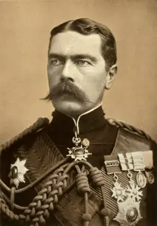 Major-General Lord Kitchener of Khartoum 1900. Creator: Bassano Ltd
