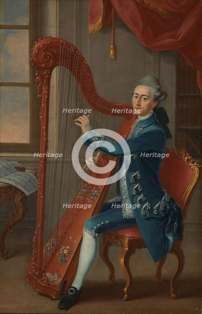 Major General Louis Claude le Normand de Bretteville, c1770. Creator: Unknown.
