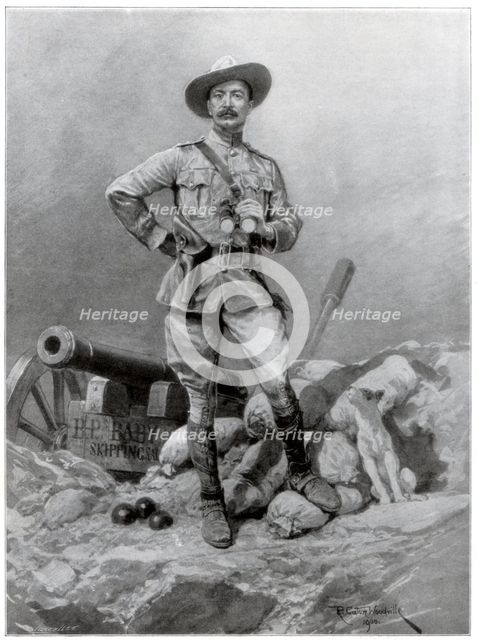 Major General Robert Baden Powell (1857-1941), 1900. Creator: Richard Caton Woodville II.