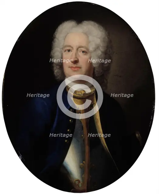 Major-general Simon Jacob Wennerstedt, 1731. Creator: Johan Henrik Scheffel.